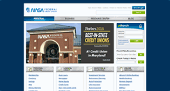 Desktop Screenshot of nasafcu.com